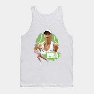 Maria Sharapova 3D Cartoon Tank Top